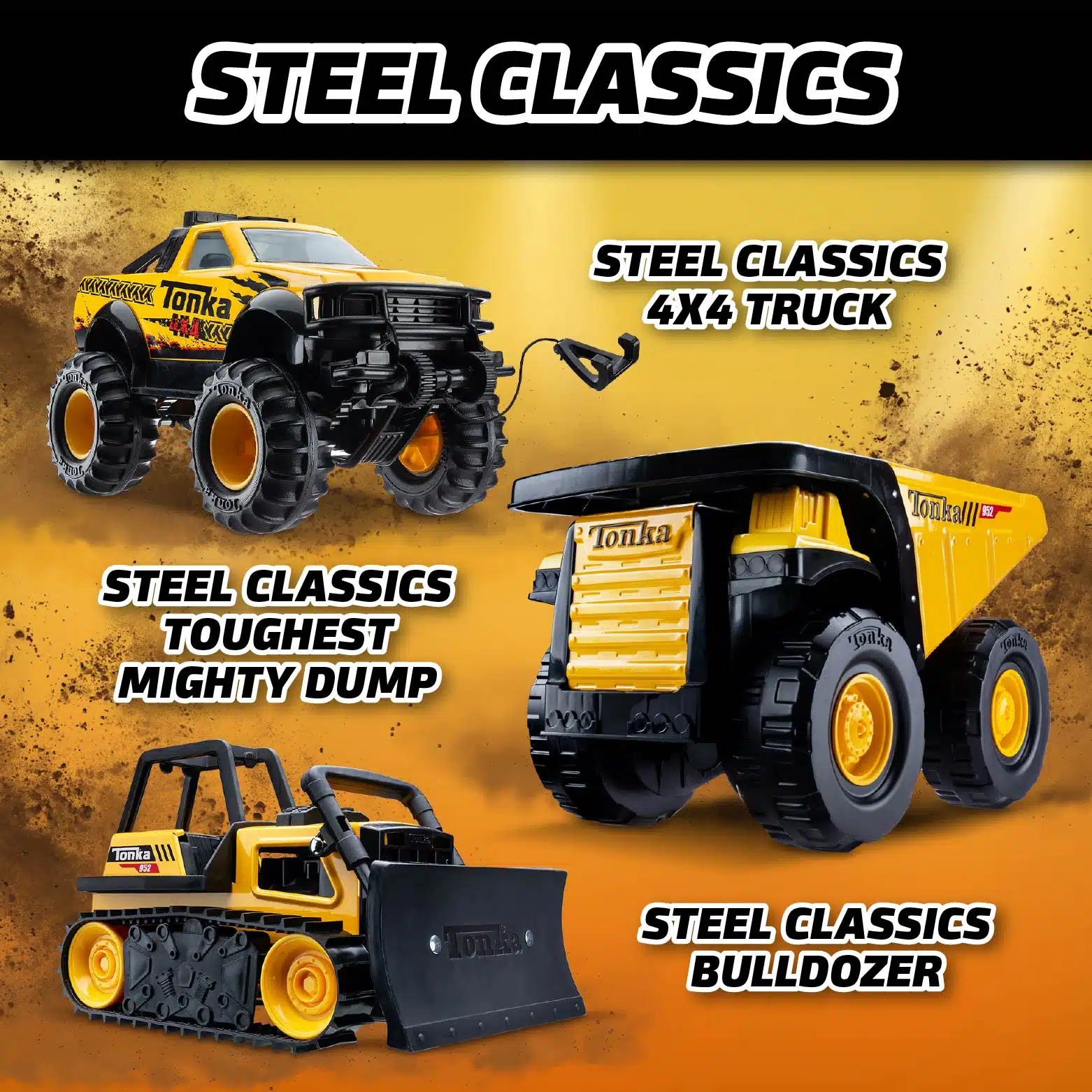 Tonka Trucks Steel Classics